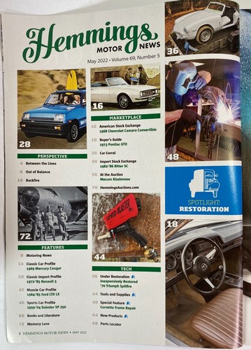 Hemmings Motor News Magazines from 2021-2024, Sold Individually. Free Shipping. - Picture 5 of 39