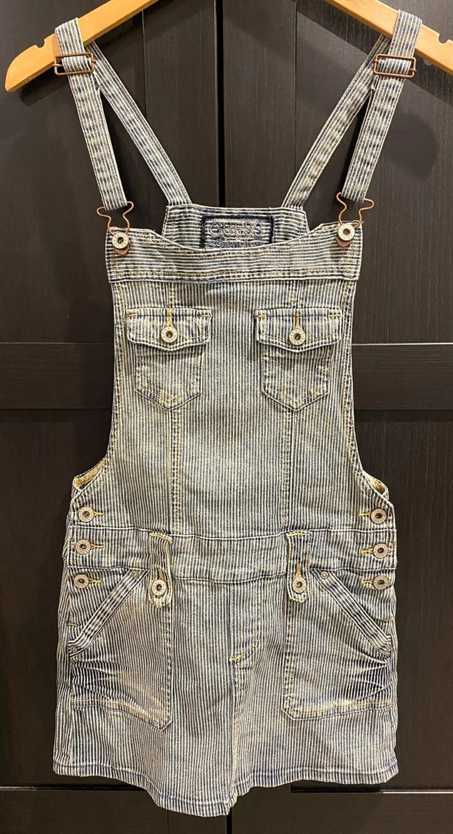 Denim pinafore dress size 24 sales