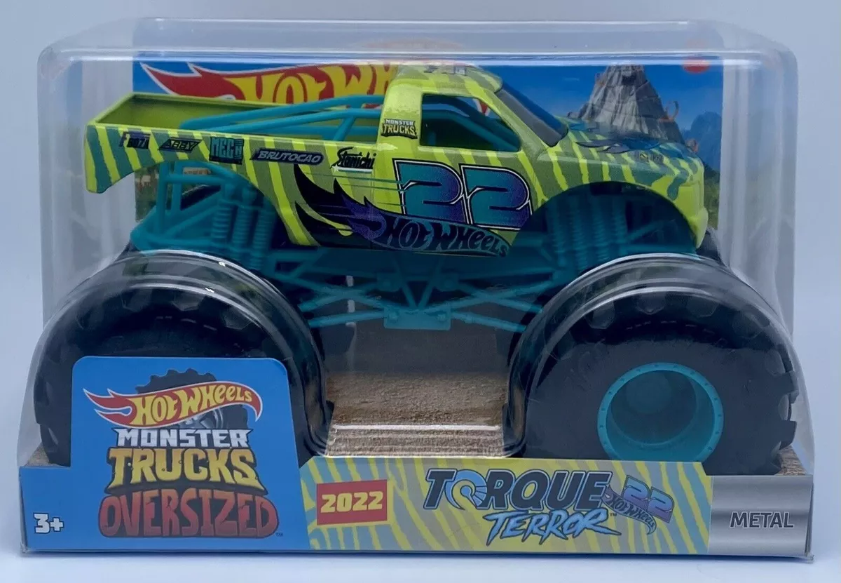 Hot Wheels Monster Trucks Torque Terror - 1:24 Scale Oversized