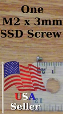1 M2 x 3mm Flathead Phillips Screws NVME M2x3 mm M.2 SSD Hard Drive Qty discount