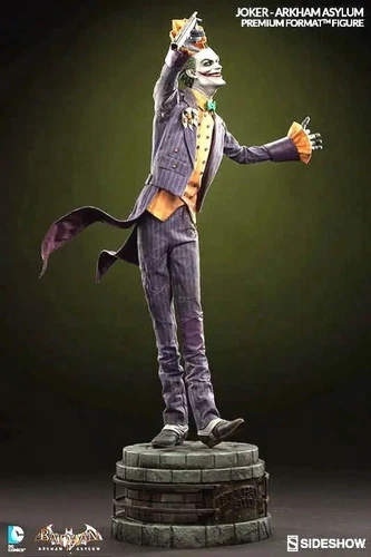Sideshow Joker Arkham Asylum Premium Format Figure New Sealed In Box #308/2000