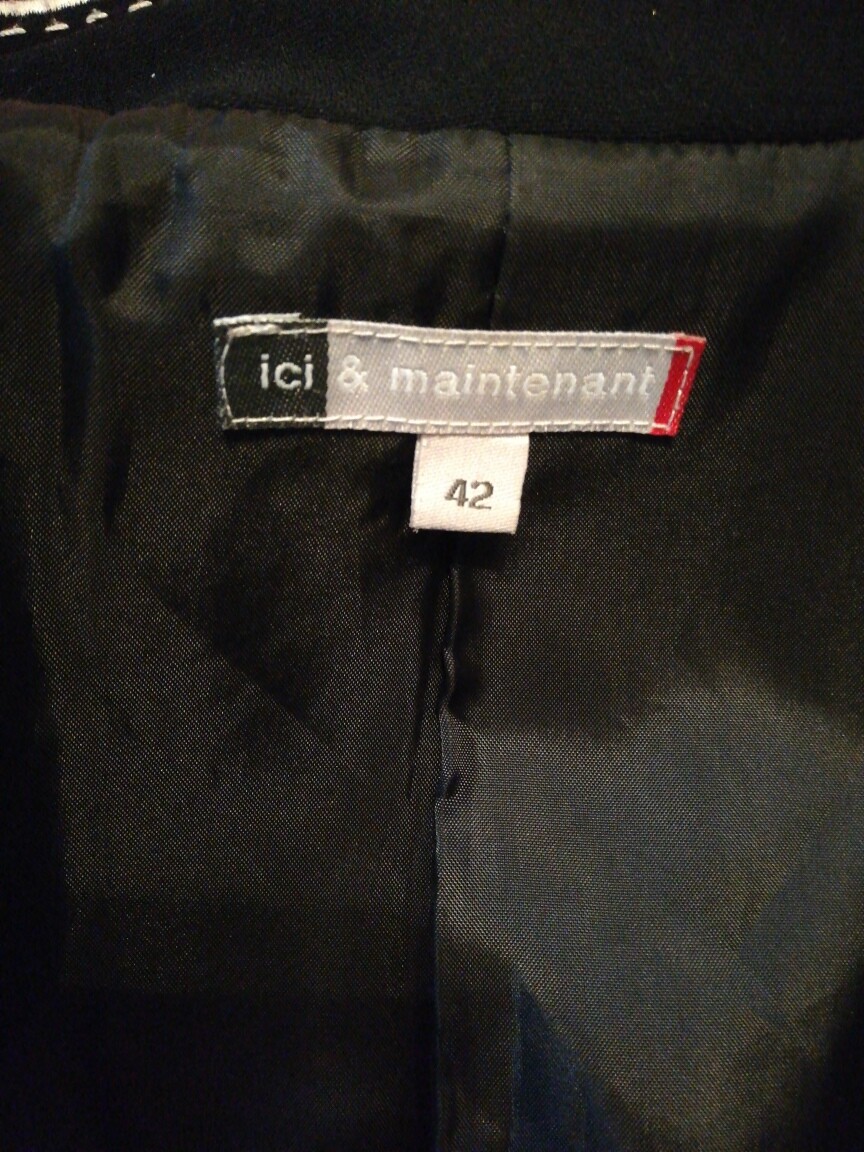 Veste Habillée Femme Pimkie Taille 42 - Noire, été, Comme Neuve
