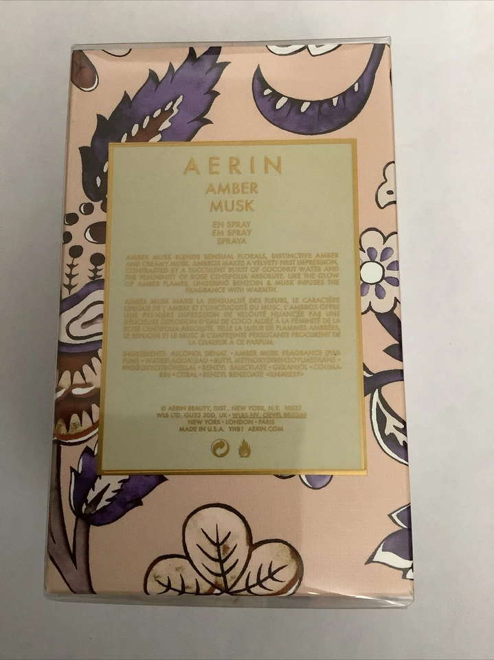 Aerin Amber Musk eau de parfum spray perfume 1,7 oz Estée Lauder nuevo en caja Foto 3 de 4