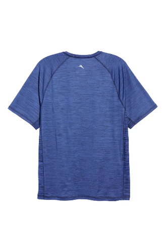 Tommy Bahama Men's Palm Coast Delray Crew Short Sleeve Blue T-Shirt, M - Picture 2 of 2