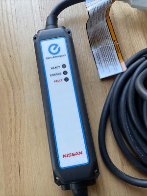 Nissan Leaf OEM EV Charger Cable 2012 2013 2014 2015 2016 2017