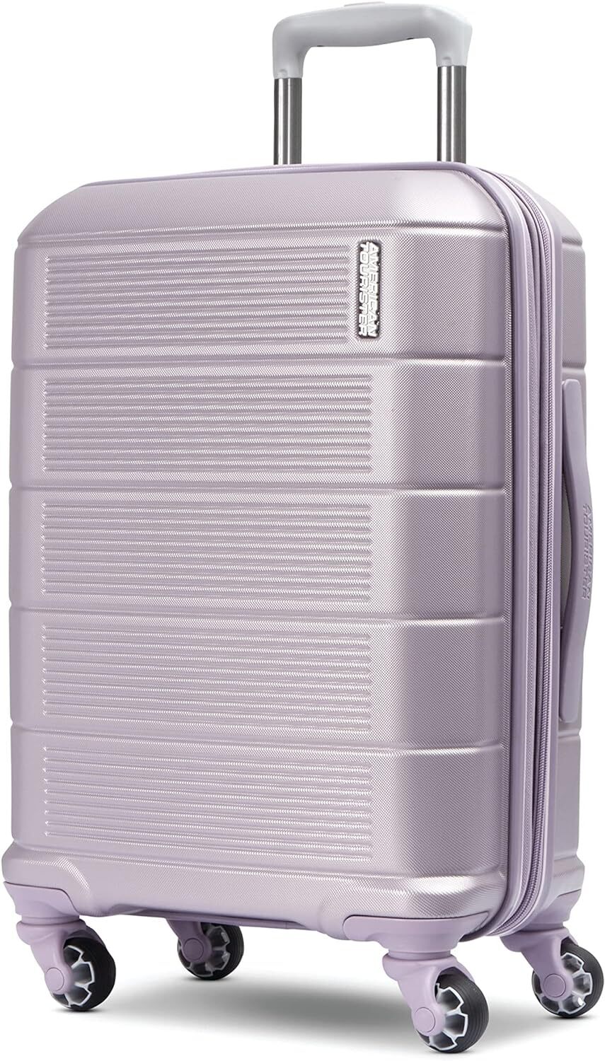 American Tourister Stratum 2.0 Expandable Hardside Luggage, Purple Mist Carry-On