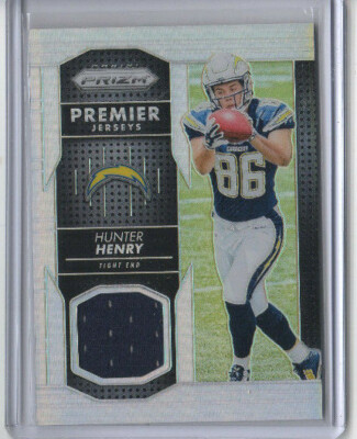 2016 Prizm Hunter Henry JERSEY SILVER CHARGERS