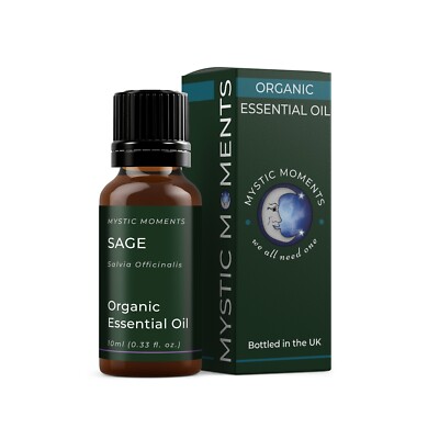 Mystic Moments | Salbei Bio ätherisches Öl - 100% rein - 10ml