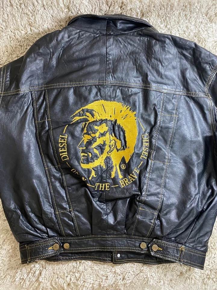 Diesel Vintage Leather Jacket - Rare 90s Collection - Image 2 of 4
