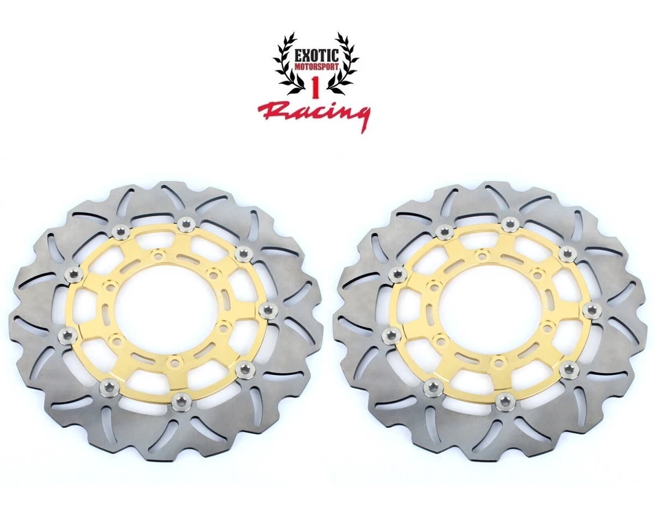 Rotores de freno delanteros traseros para Suzuki GSXR 600 GSXR 750 2008-23 GSXR 1000 2009-2016 Foto 2 de 4