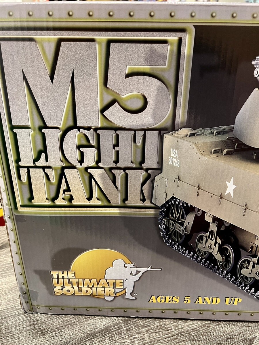 2000 21st Century Toys Ultimate Soldier M5 light Tank Brand New | eBay