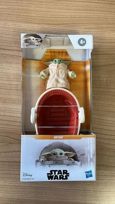 Hasbro Star Wars Action Figur Grogu Baby Yoda mit Hover Schale The Mandalorian