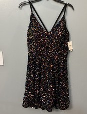 by by Iridescent Sequin Dress - Size 15 - Fit Flair - New with Tags