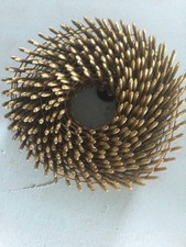 15 Degree Coil Nails Flat Head 50mm x 2.5 Galvanised Ring Shank Fencing Coil