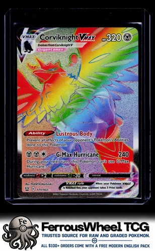 Corviknight VMAX (Secret) 171/163 - SWSH05: Battle Styles - (NM)