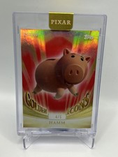 2025 Topps Pixar Gold HAMM Toy Story Disney Encased Rare Red /5