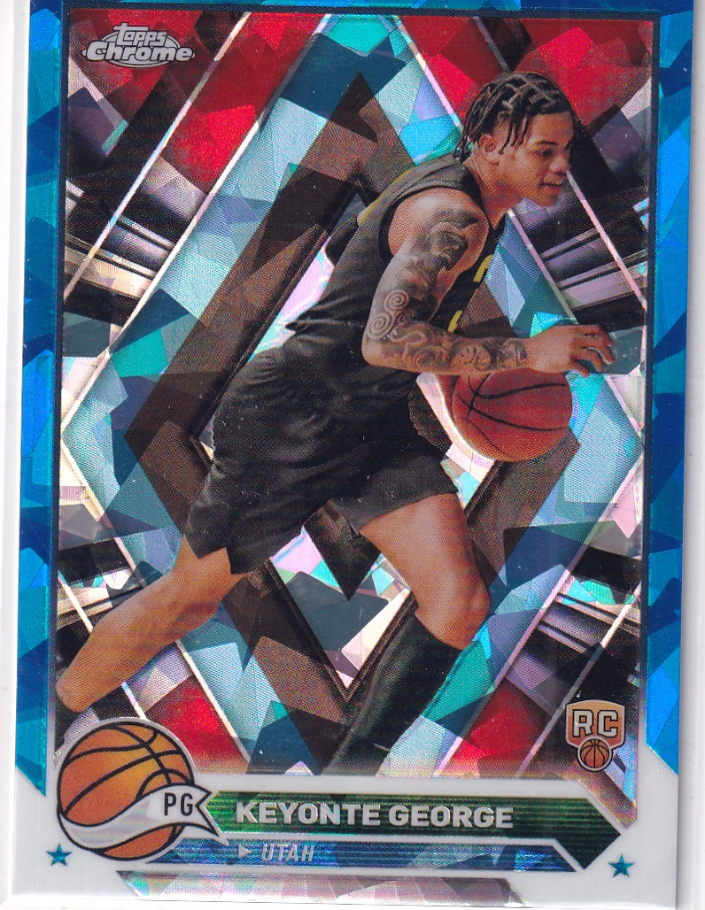 2023-24 Topps Chrome Sapphire #153 Keyonte George