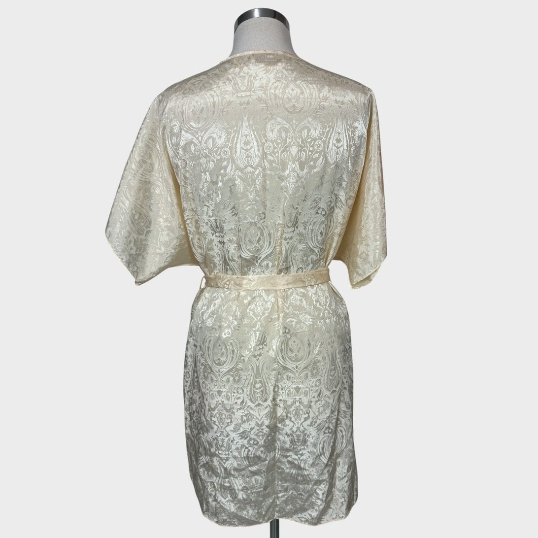 Delicates Medium Polyester Cream Beaded Lace Trim… - image 5