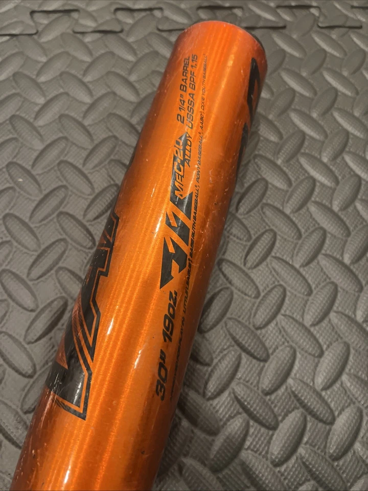 Raro Nike Vapor Youth Bat 30 pulgadas -11 barril de caída USSSA BPF 1,15 MEC-20 aleación Foto 4 de 4