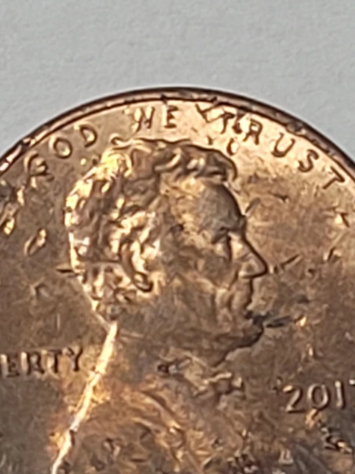 2017 Penny No Mint Mark Error - Image 4 of 4