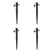 0-14 GPH, 360 °, Adjustable Drip Emitter on Stake (4-Pack)