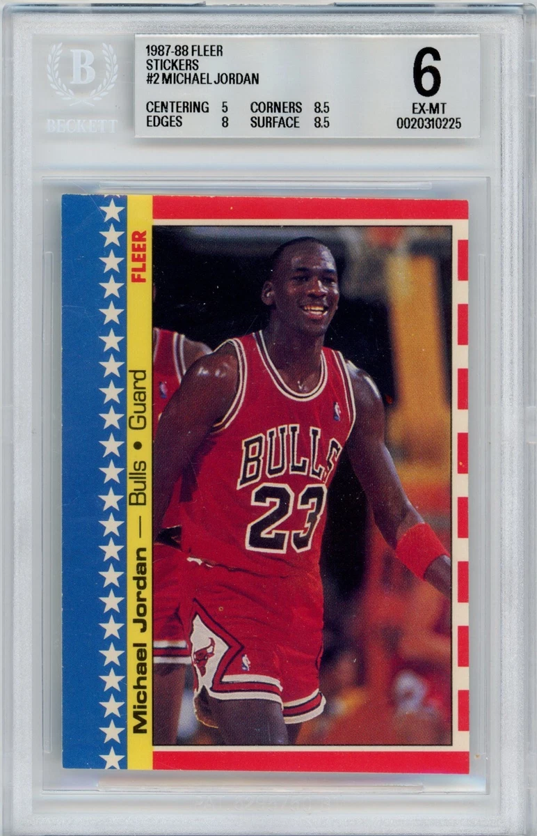1987-88 Fleer - Michael Jordan #2 for sale | eBay