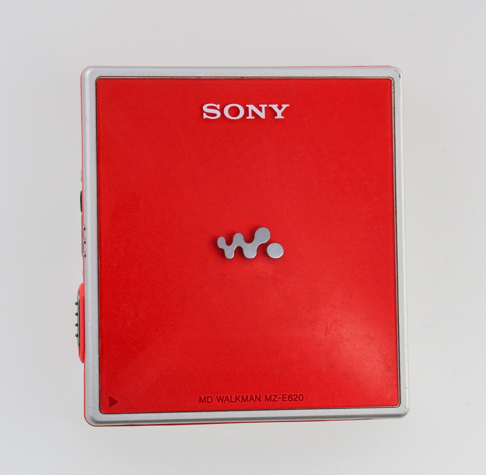 SONY MZ-E620 Red Minidisc MD Player [DEMO / PLAYS]