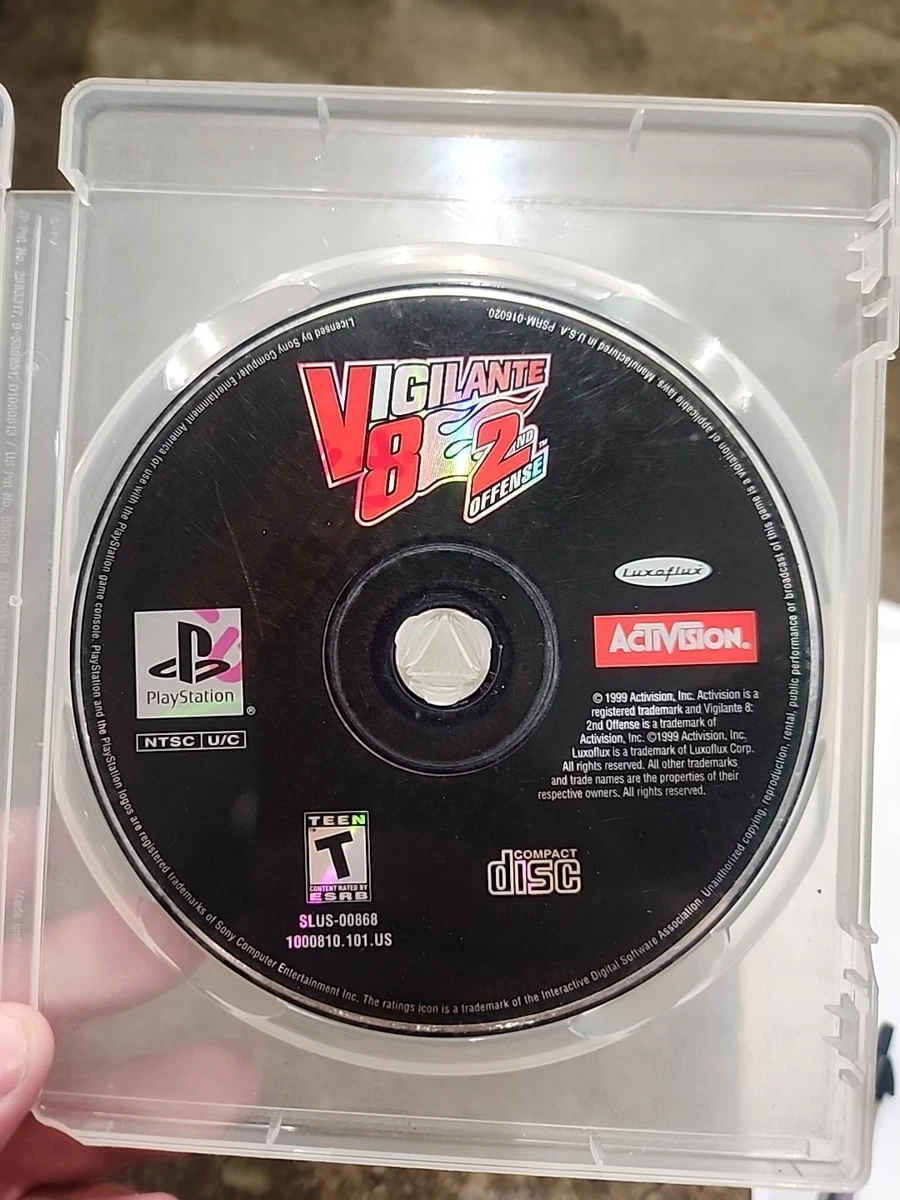 Sony PlayStation 1 Vigilante 8: 2nd Offense Video Games for sale