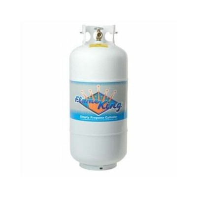 YSN Imports YSN401 Propane Tank 40 Pound White Diameter 12.3 Inch Length 29.3''
