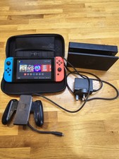 Nintendo Switch Neon Blue/Red, with Dock and Borderlands 3