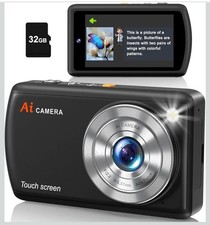 Brand New Digital Camera 48Mp WiFi 1080P with Autofocus Digital 3.6" Touch