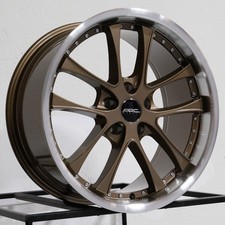 18x8.5 Vors Ar5 5x112 35 Bronze Wheels Rims Set4 73.1