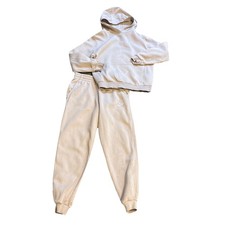 Nike Sportswear Club Fleece Jogger SET Kids Sweatsuit Hoodie SZ 14,L Sanddrift