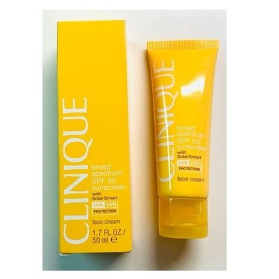 Clinique Broad Spectrum SPF 30 Oil Free Face Cream 1.7 oz / 50 ml NIB $36