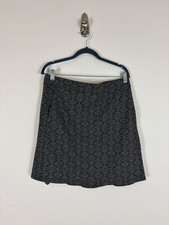 RipSkirt Hawaii Wrap Skirt Size Medium Black Pearl Batik Length 2 Pockets UPF 50