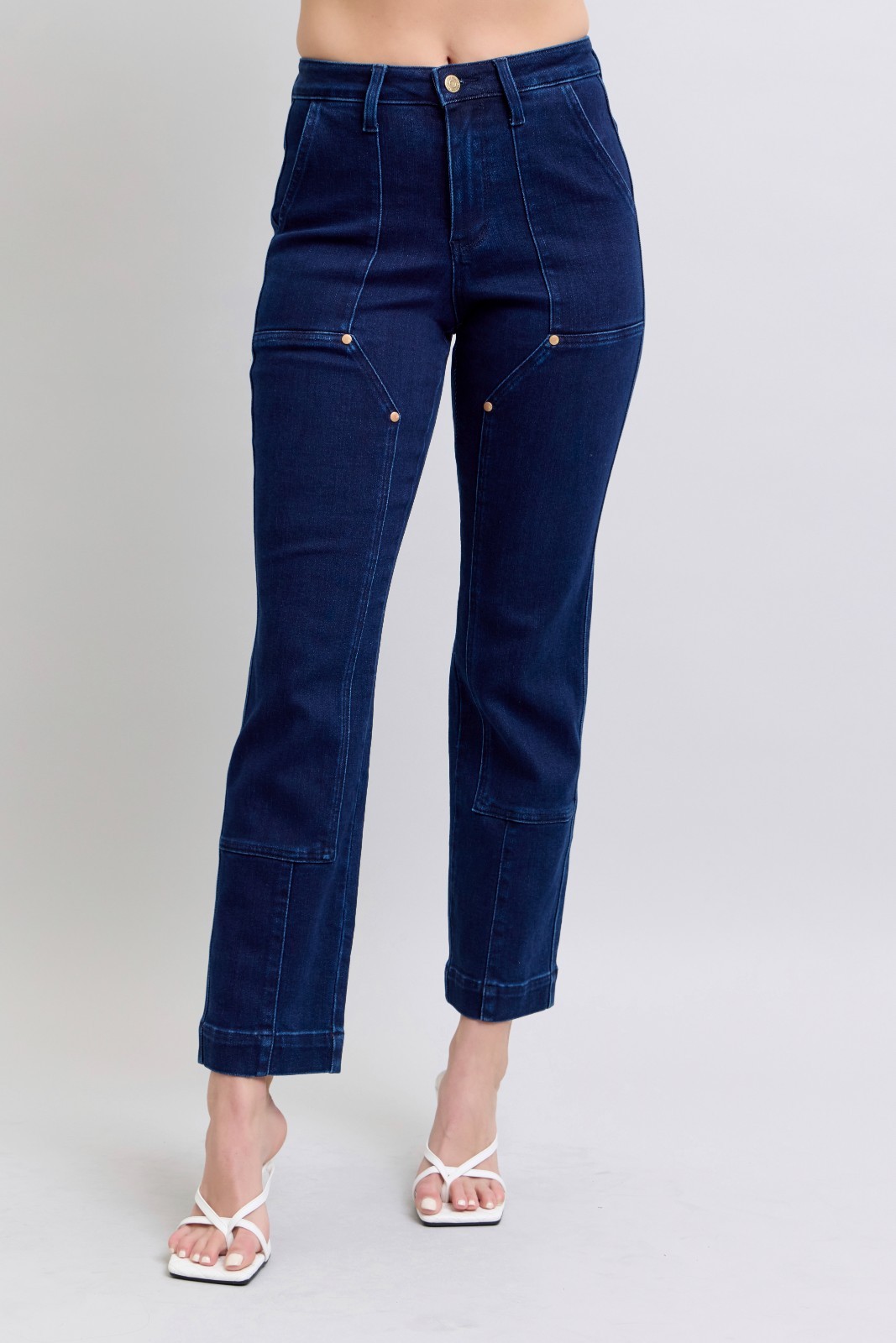 Judy Blue Women's High Waist Work Wear Knee Straight 15 (32) NWT