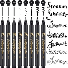 Calligraphy Pen,Calligraphy Pens for Writing, Brush Pens Calligraphy Set for Beg