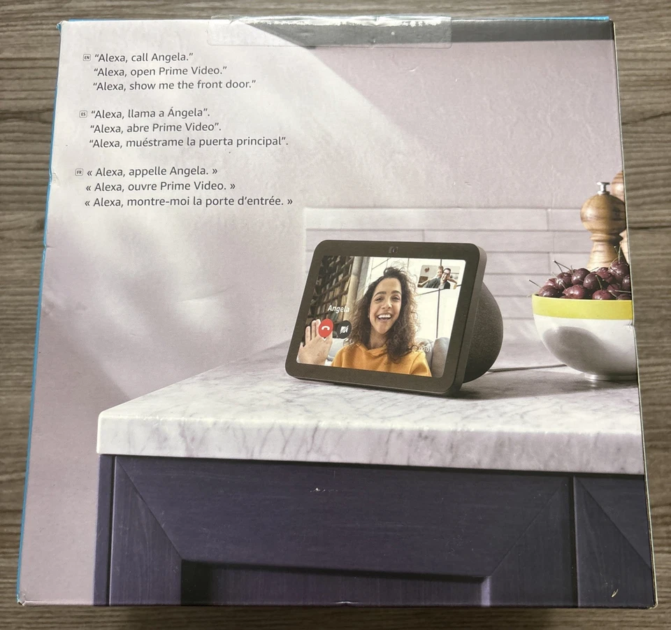 Amazon Echo Show 8 3rd Generation Smart Speaker Charcoal Sealed - Image 2 of 4