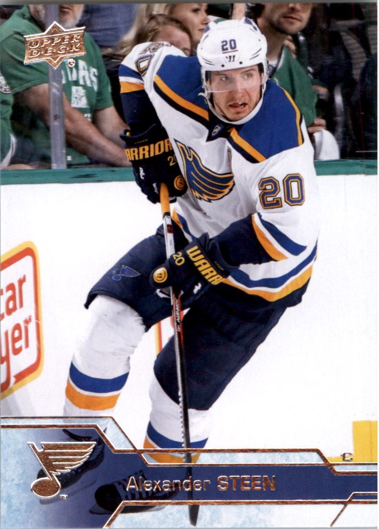 2016-17 Upper Deck #156 Alexander Steen - HKY