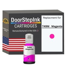 DoorStepInk Compatible Ink Bottle For Epson T49M Magenta-USA