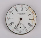 Antique Waltham Pocket Watch C.H. Scholermann Dial & Movement 29mm - Parts