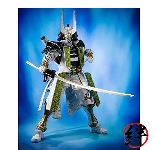 Figura de acción SIC Kamen Rider Zangetsu Jimber Melon Arms Kamen Rider Gaim Foto 2 de 4