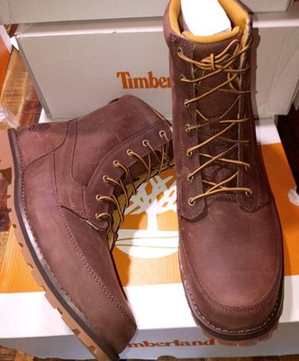 Mens Timberland Attleboro Premium Med Brown Leather Boot Sz 10.5 NewBox Unopened