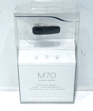 NEW PLANTRONICS M70 BLUETOOTH 3.0 HEADSET - F...