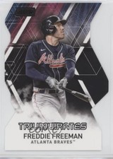 2021 Topps Stadium Club Triumvirates Black 29/99 Freddie Freeman #T-4 02dl