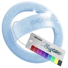 Encased Magnetic Phone Grip Holder Compatible with MagSafe Blue Glitter