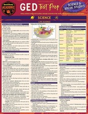 GED Test Prep: Science  Social Studies; A QuickStudy Reference Guide Quickstud