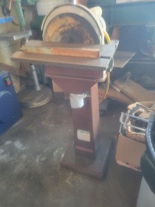 Powermatic 12" Stationary Disk Sander~ Needs Table Repair