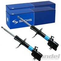 2X Sachs Gasdruck StoßDÄMpfer Vorne Passend FÜR Nissan X-TRAIL Renault Koleos