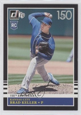 2019 Panini Donruss Retro 1985 150th Anniversary /150 Brad Keller Rookie RC 7ti